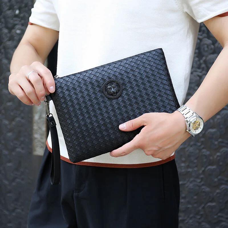 Pochette en Cuir pour homme